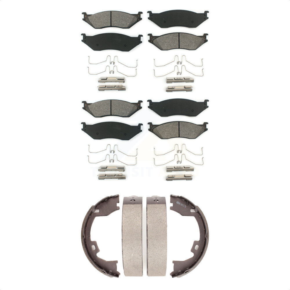 Transit Auto - KSN-100631 - Front and Rear Disc Brake Pad Kits