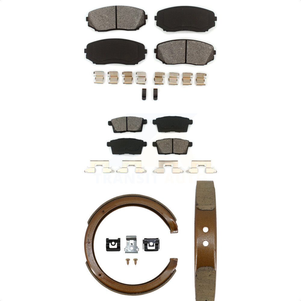 Transit Auto - KSN-100636 - Front and Rear Disc Brake Pad Kits