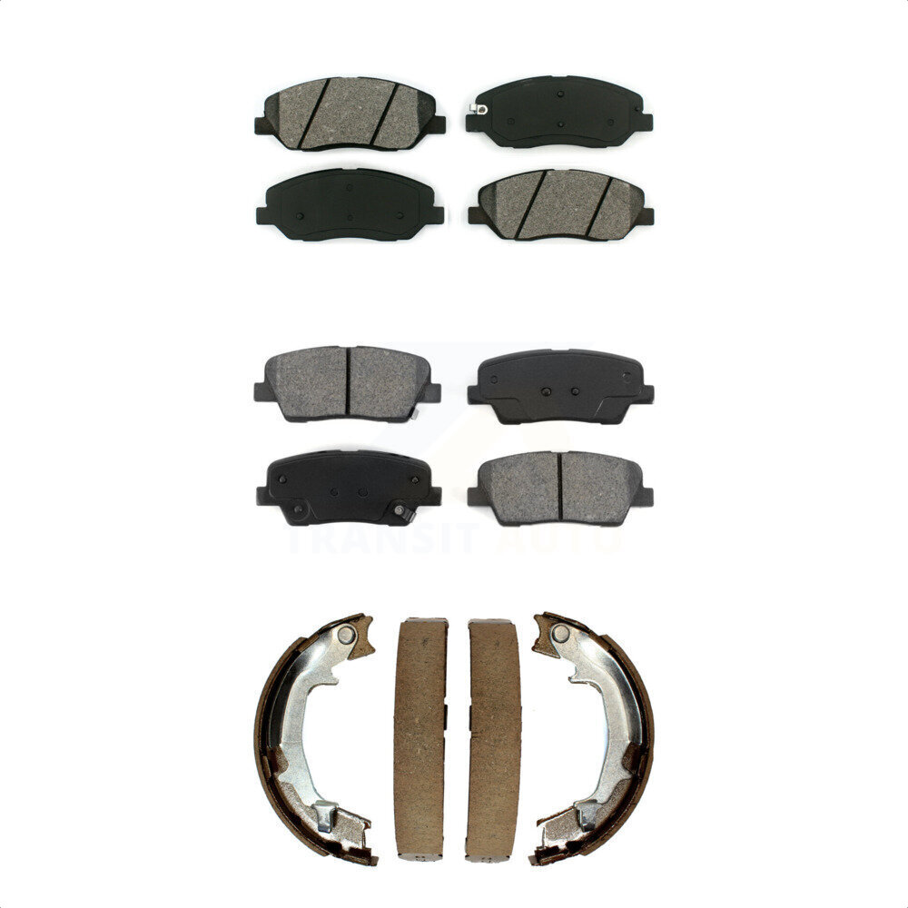 Transit Auto - KSN-100643 - Front and Rear Disc Brake Pad Kits