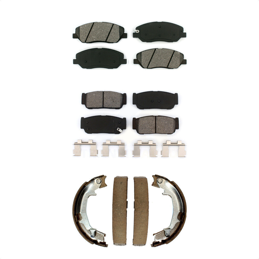 Transit Auto - KSN-100644 - Front and Rear Disc Brake Pad Kits