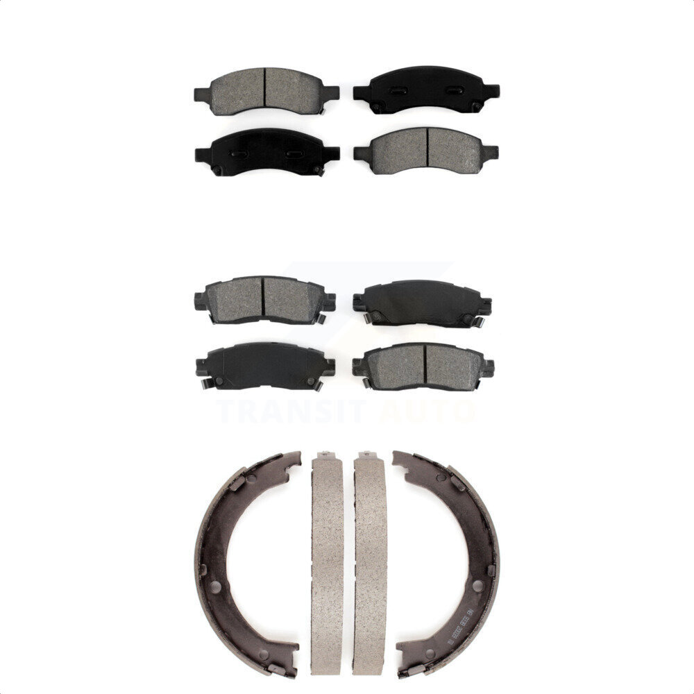 Transit Auto - KSN-100654 - Front and Rear Disc Brake Pad Kits
