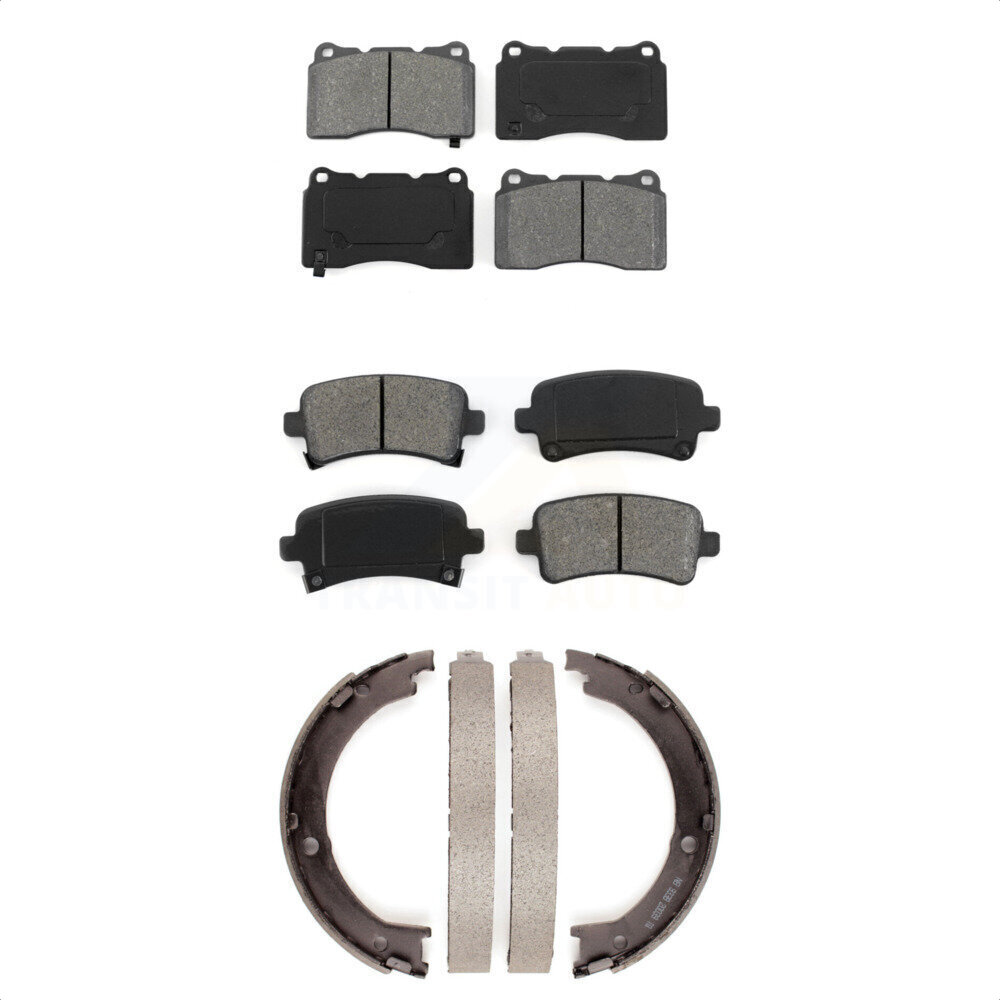 Transit Auto - KSN-100655 - Front and Rear Disc Brake Pad Kits