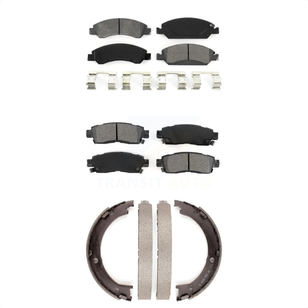 Transit Auto - KSN-100656 - Front and Rear Disc Brake Pad Kits