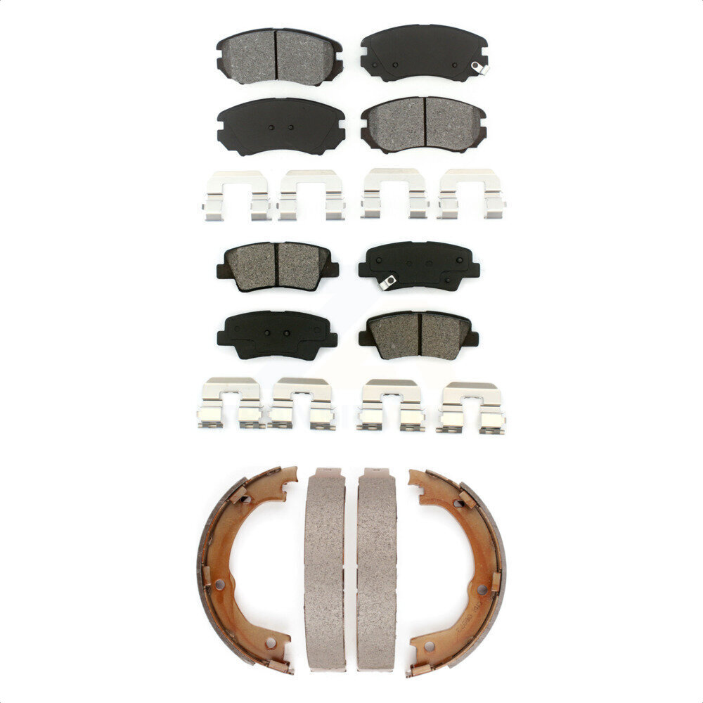 Transit Auto - KSN-100664 - Front and Rear Disc Brake Pad Kits