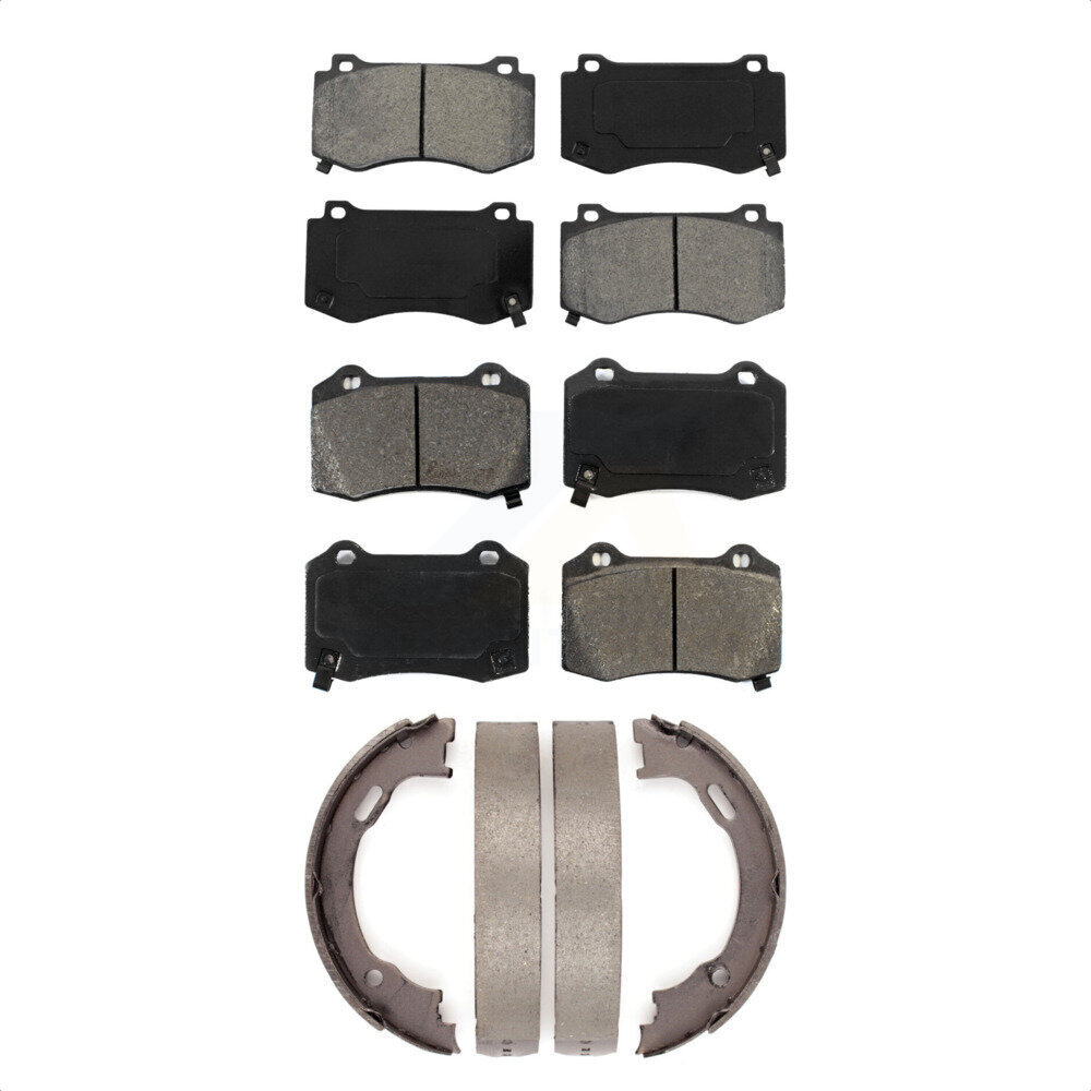 Transit Auto - KSN-100670 - Front and Rear Disc Brake Pad Kits