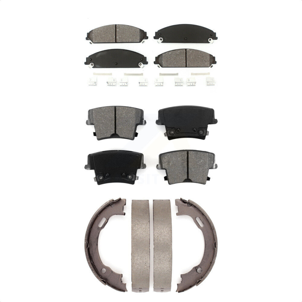 Transit Auto - KSN-100671 - Front and Rear Disc Brake Pad Kits