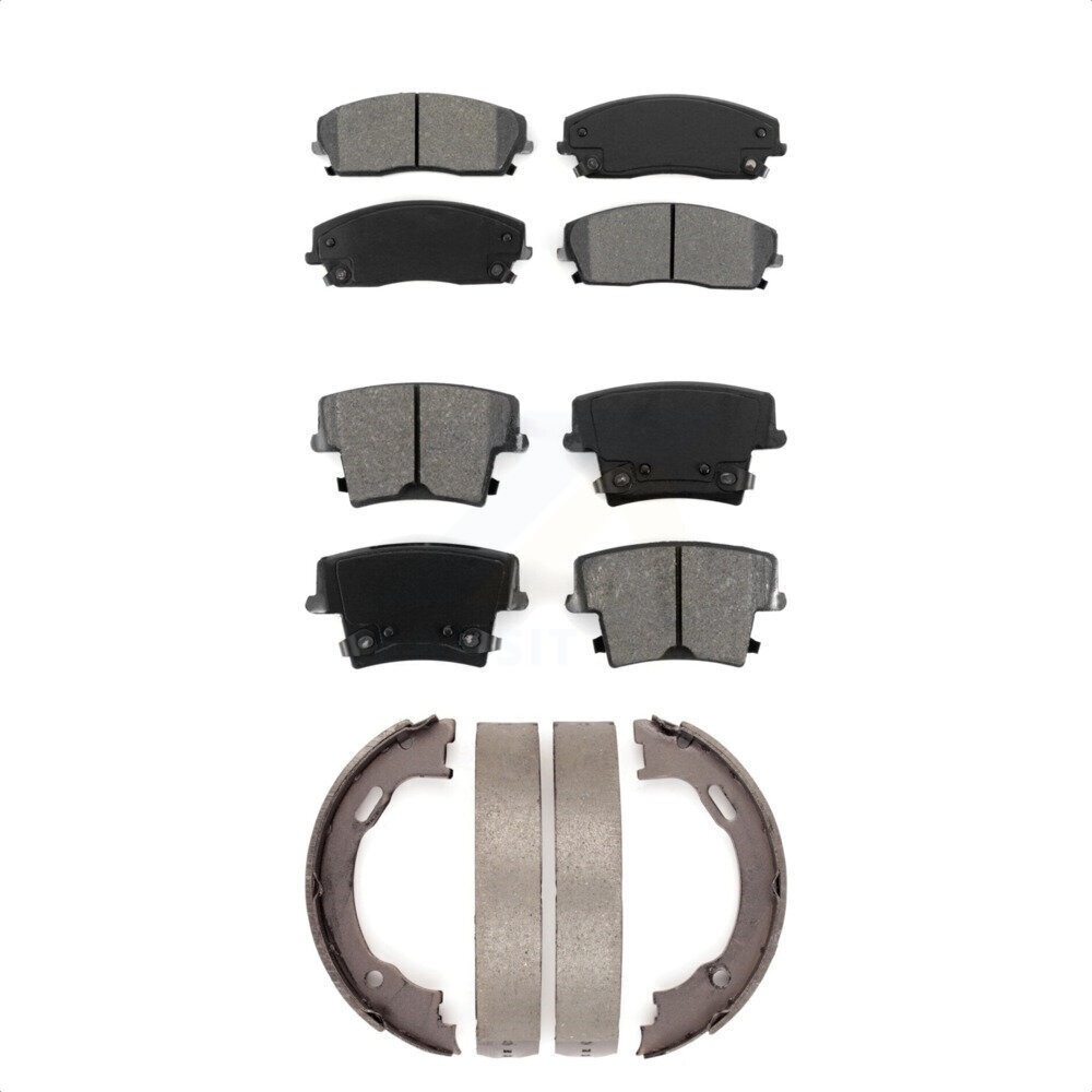 Transit Auto - KSN-100672 - Front and Rear Disc Brake Pad Kits
