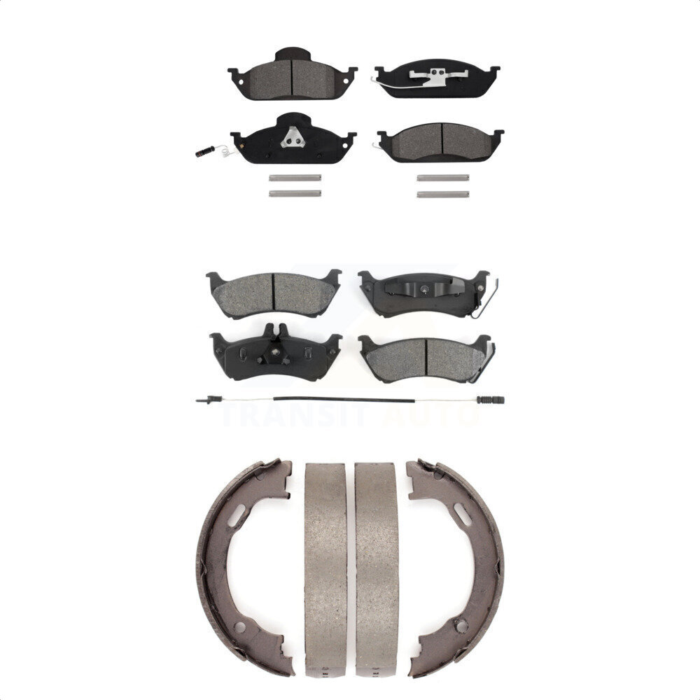 Transit Auto - KSN-100673 - Front and Rear Disc Brake Pad Kits