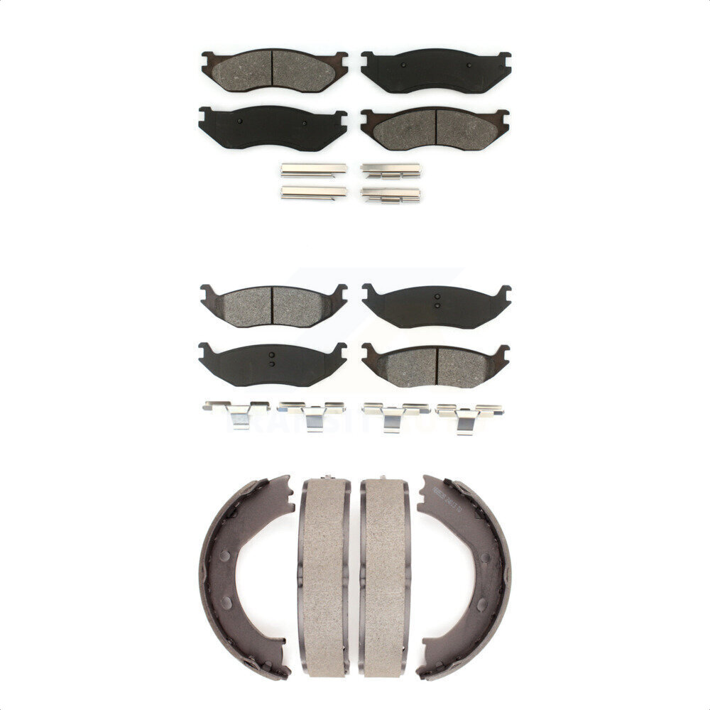 Transit Auto - KSN-100675 - Front and Rear Disc Brake Pad Kits