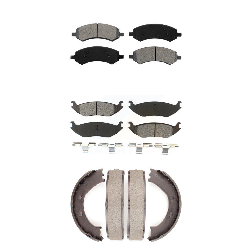 Transit Auto - KSN-100676 - Front and Rear Disc Brake Pad Kits