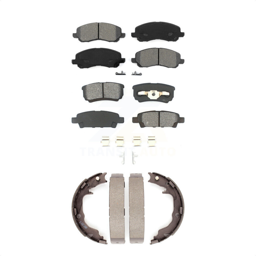 Transit Auto - KSN-100681 - Front and Rear Disc Brake Pad Kits