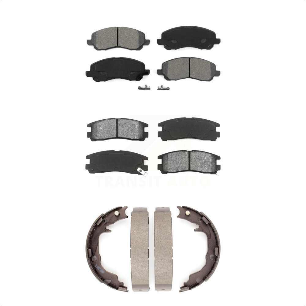 Transit Auto - KSN-100684 - Front and Rear Disc Brake Pad Kits