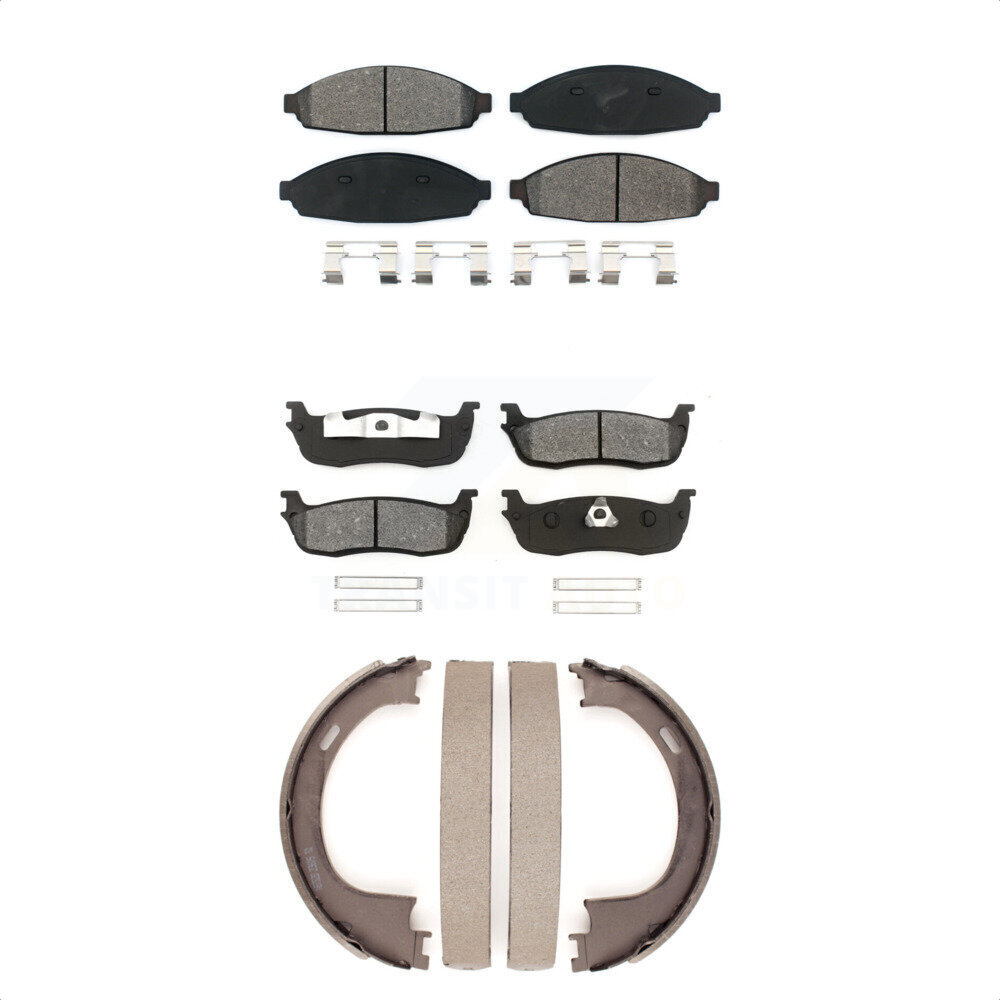 Transit Auto - KSN-100690 - Front and Rear Disc Brake Pad Kits