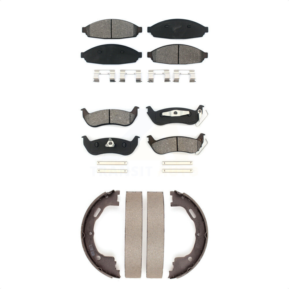 Transit Auto - KSN-100691 - Front and Rear Disc Brake Pad Kits