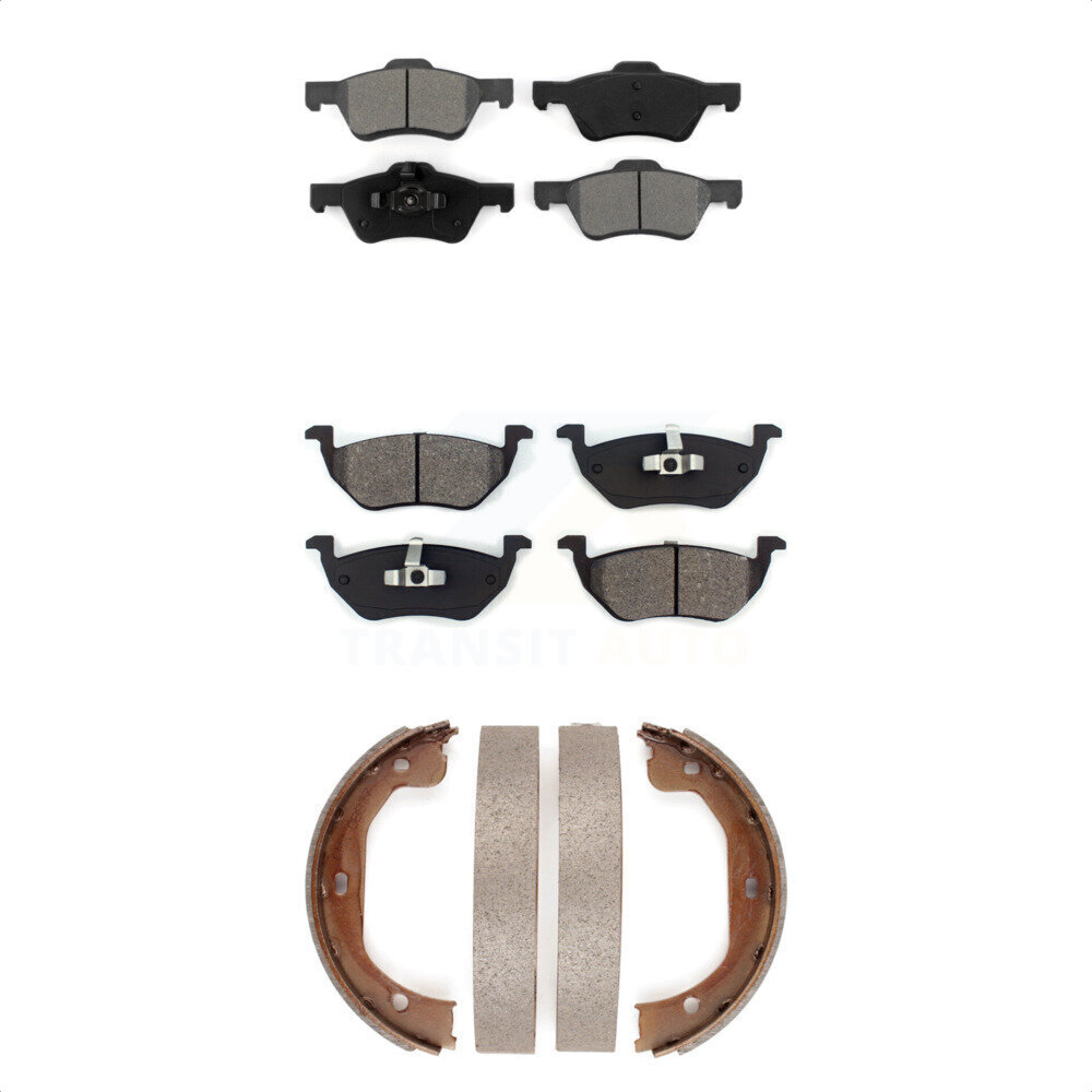 Transit Auto - KSN-100698 - Front and Rear Disc Brake Pad Kits
