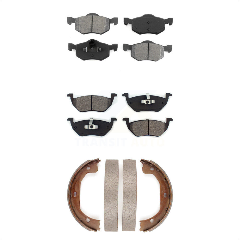 Transit Auto - KSN-100699 - Front and Rear Disc Brake Pad Kits