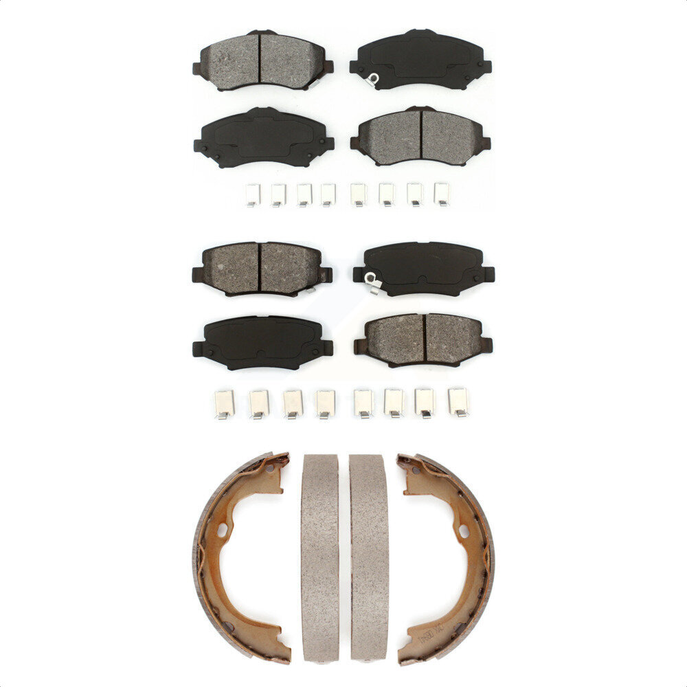 Transit Auto - KSN-100702 - Front and Rear Disc Brake Pad Kits