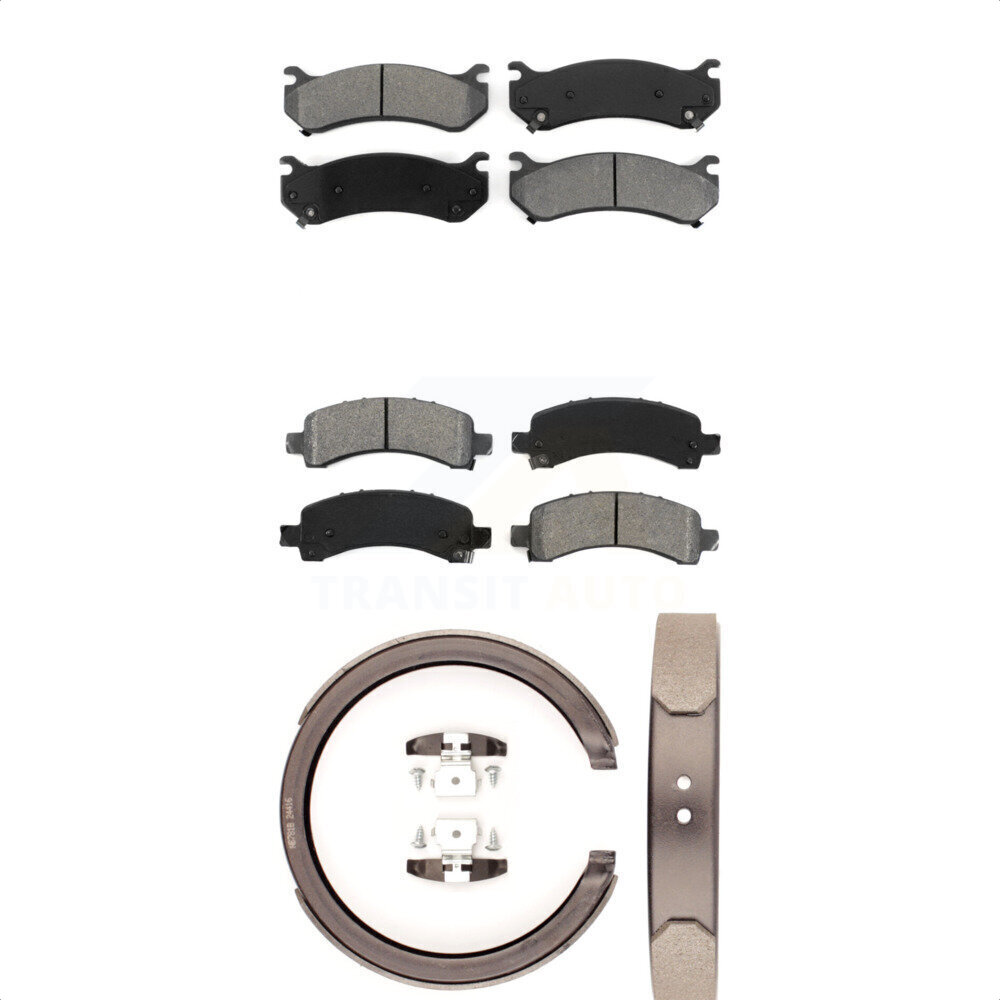 Transit Auto - KSN-100710 - Front and Rear Disc Brake Pad Kits