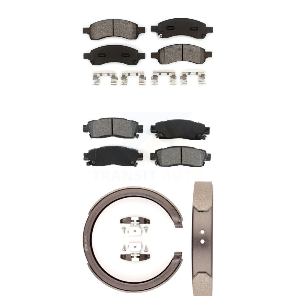 Transit Auto - KSN-100712 - Front and Rear Disc Brake Pad Kits