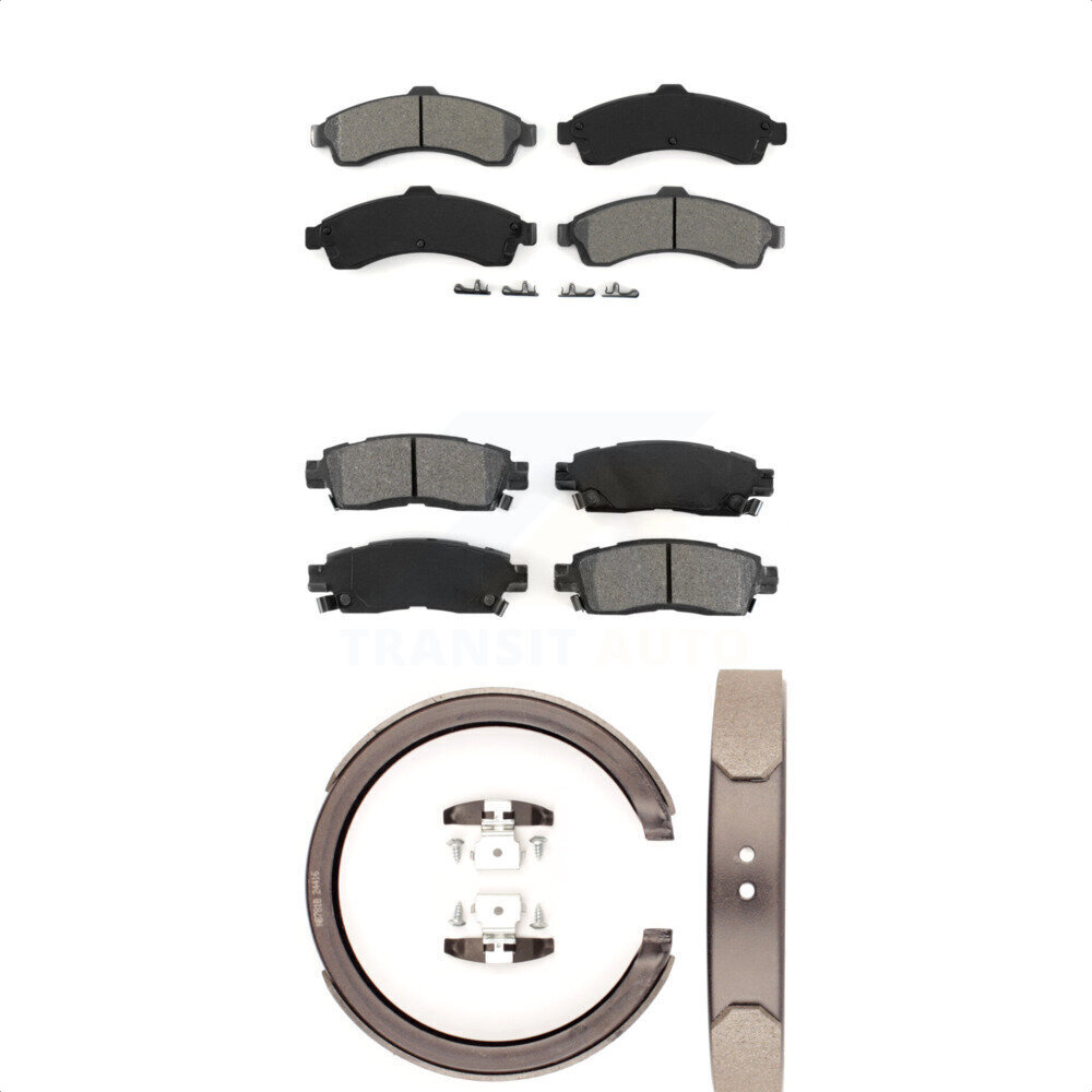 Transit Auto - KSN-100716 - Front and Rear Disc Brake Pad Kits