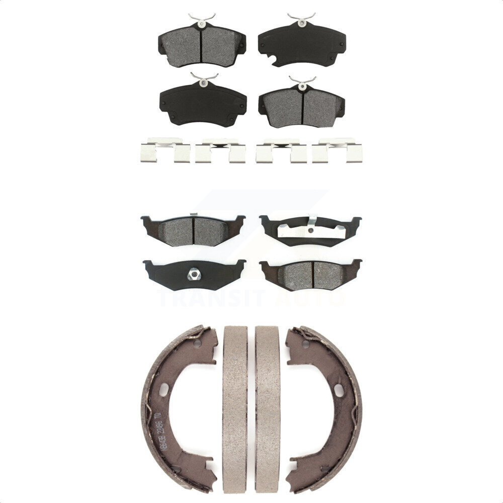 Transit Auto - KSN-100731 - Front and Rear Disc Brake Pad Kits
