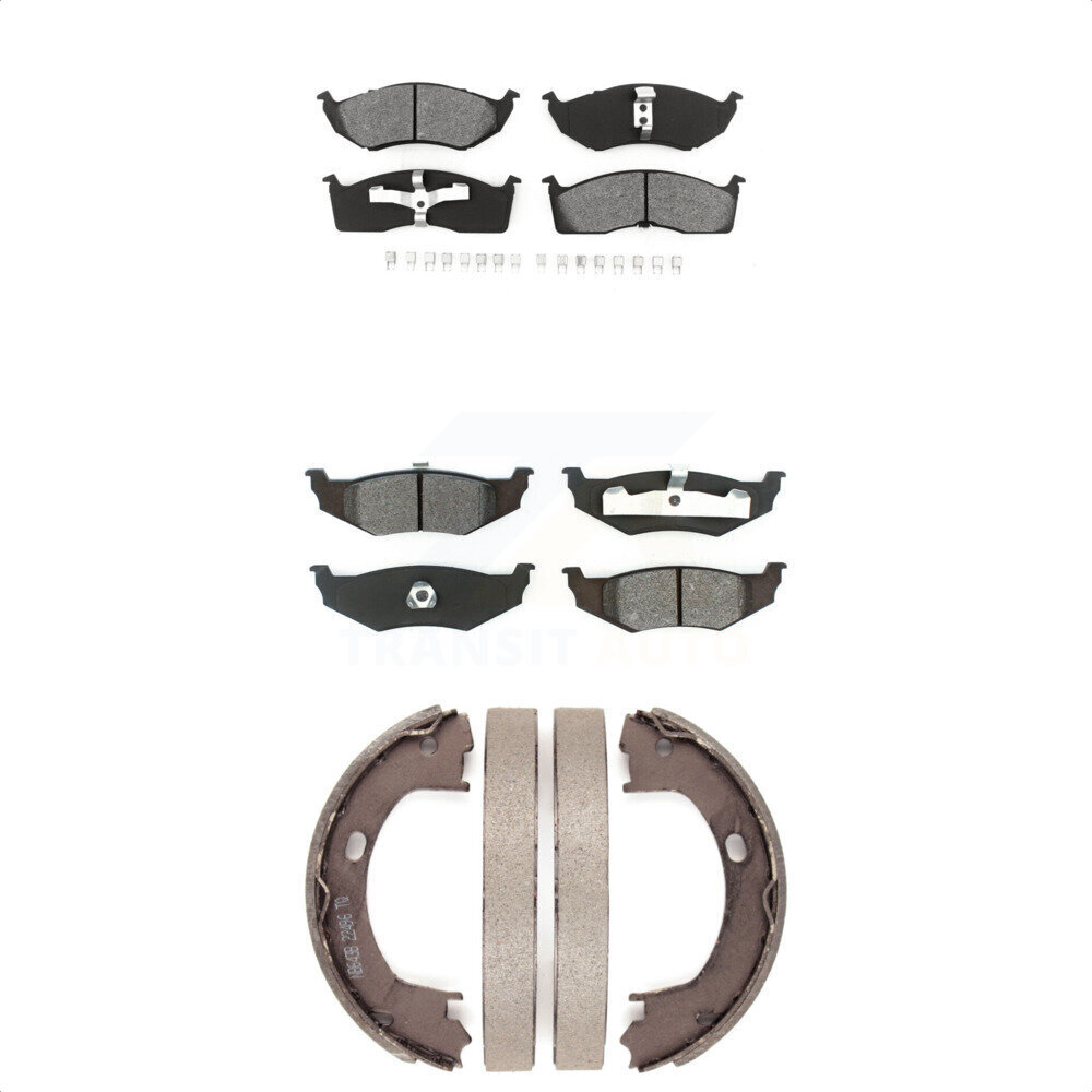 Transit Auto - KSN-100732 - Front and Rear Disc Brake Pad Kits