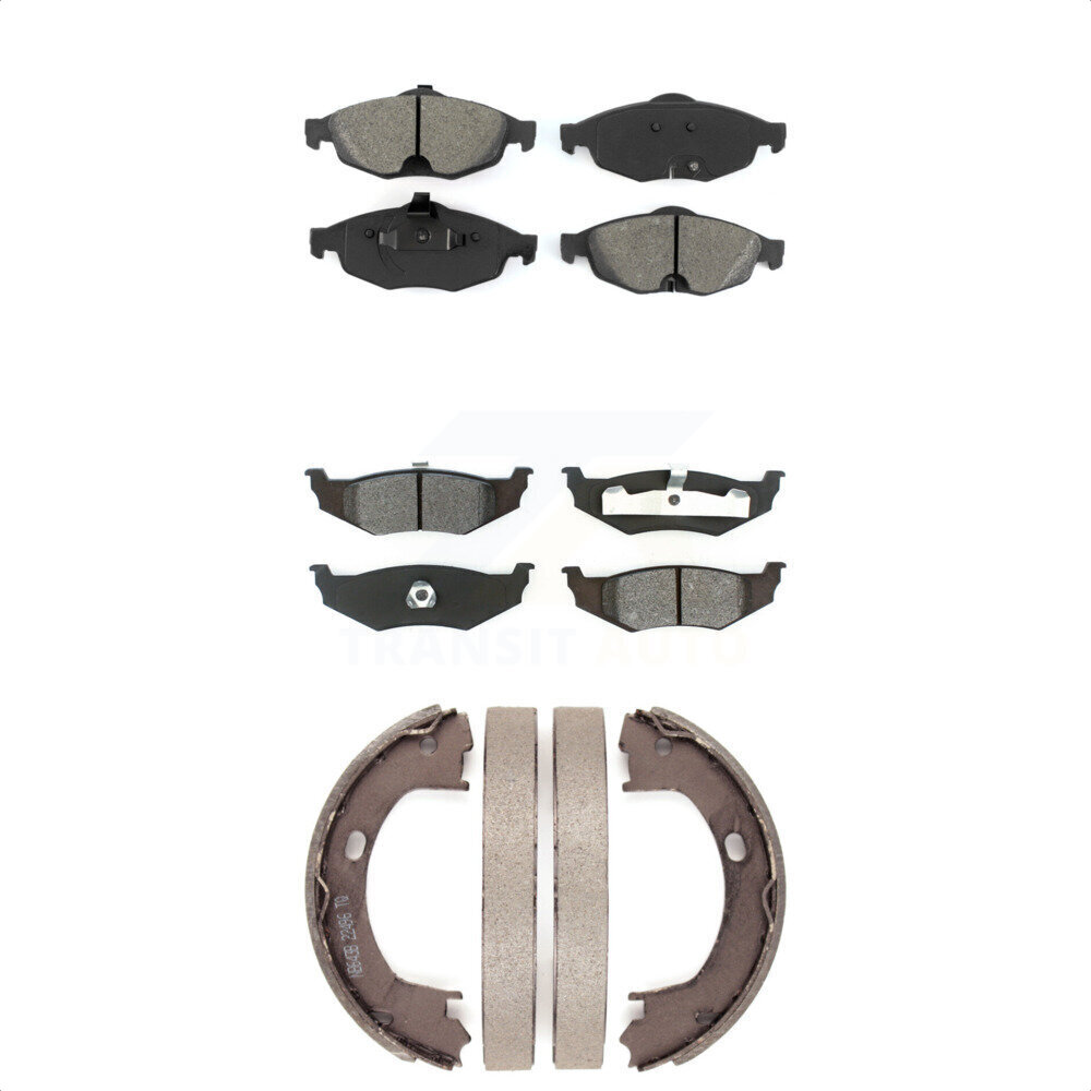 Transit Auto - KSN-100733 - Front and Rear Disc Brake Pad Kits