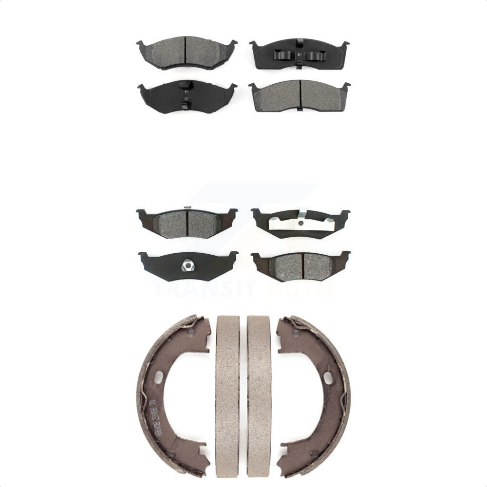 Transit Auto - KSN-100734 - Front and Rear Disc Brake Pad Kits