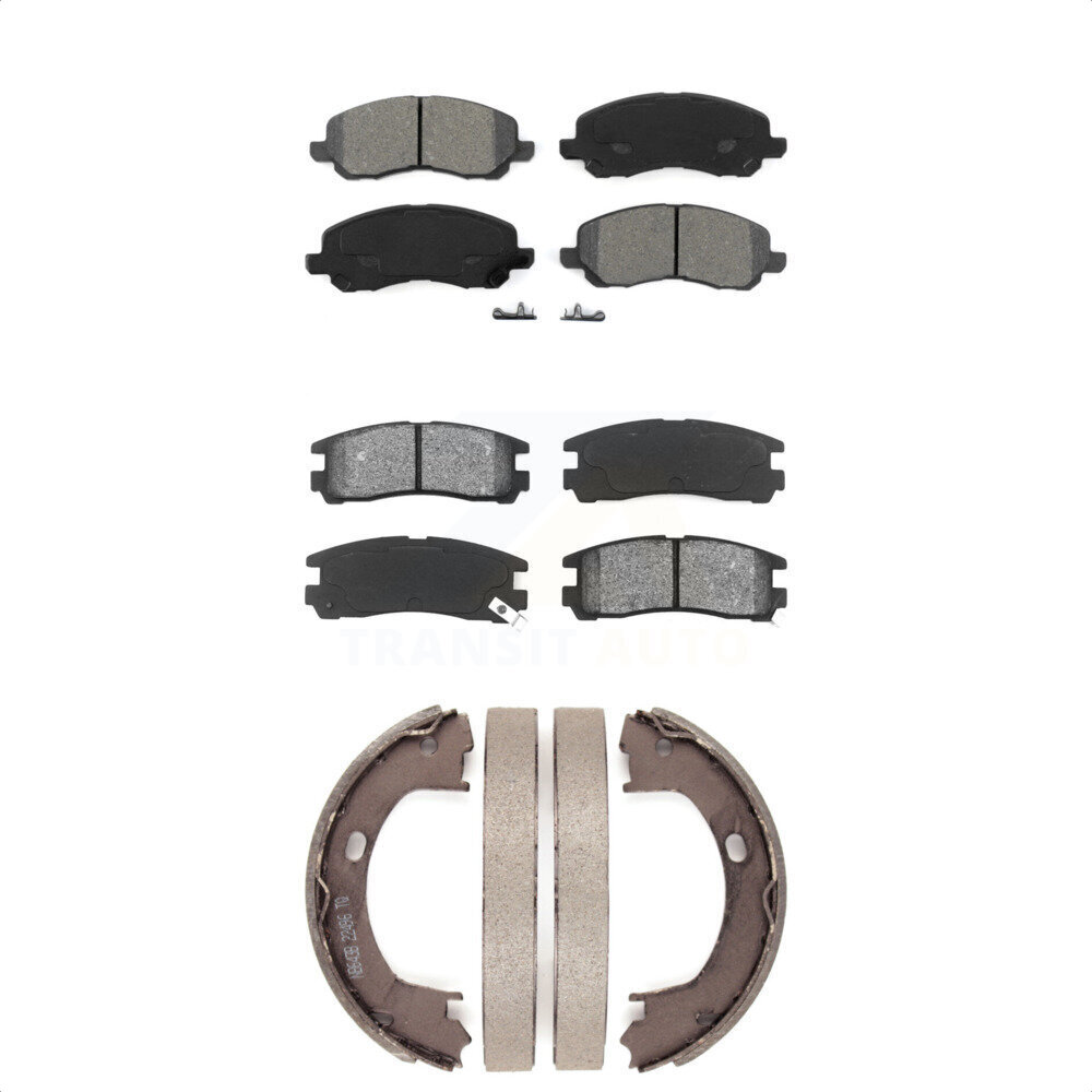 Transit Auto - KSN-100735 - Front and Rear Disc Brake Pad Kits