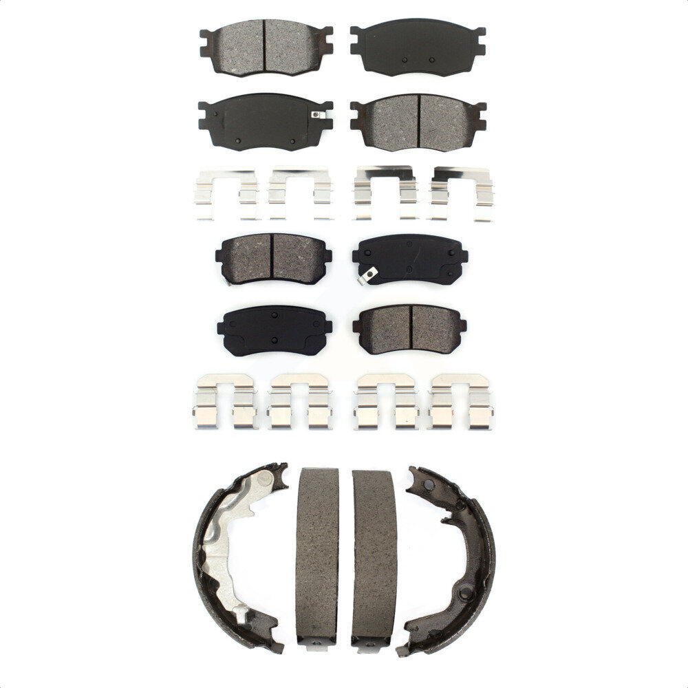 Transit Auto - KSN-100754 - Front and Rear Disc Brake Pad Kits