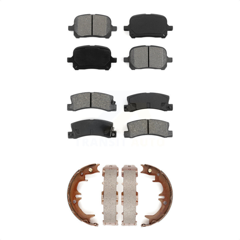 Transit Auto - KSN-100757 - Front and Rear Disc Brake Pad Kits