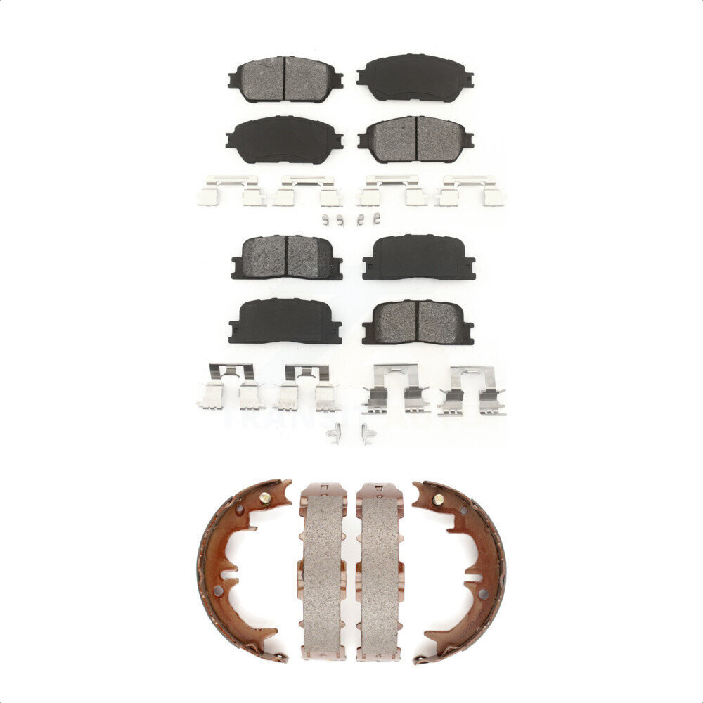 Transit Auto - KSN-100764 - Front and Rear Disc Brake Pad Kits