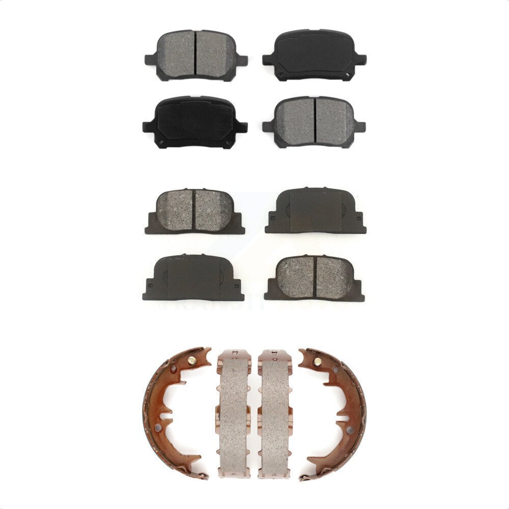 Transit Auto - KSN-100765 - Front and Rear Disc Brake Pad Kits