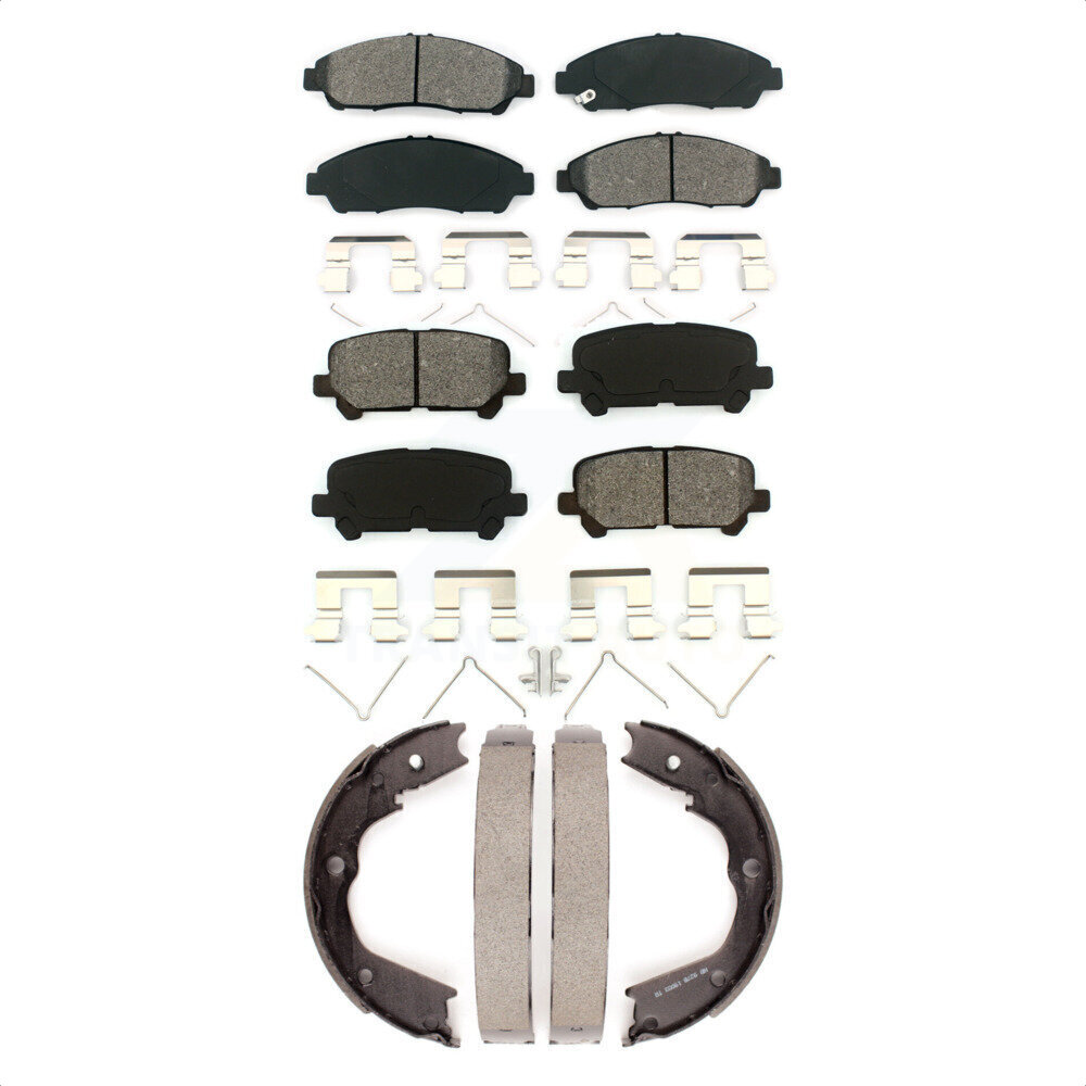 Transit Auto - KSN-100766 - Front and Rear Disc Brake Pad Kits