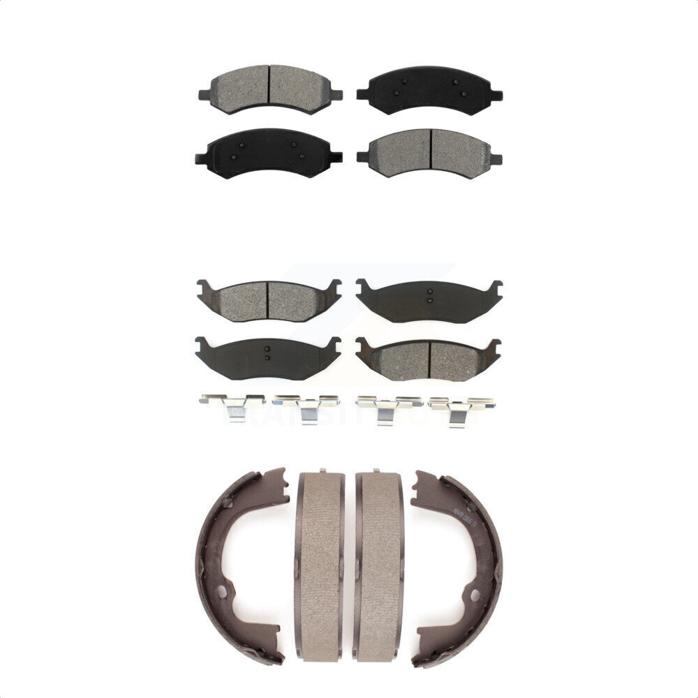 Transit Auto - KSN-100782 - Front and Rear Disc Brake Pad Kits