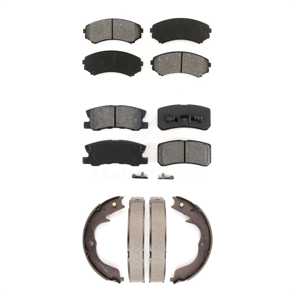 Transit Auto - KSN-100805 - Front and Rear Disc Brake Pad Kits