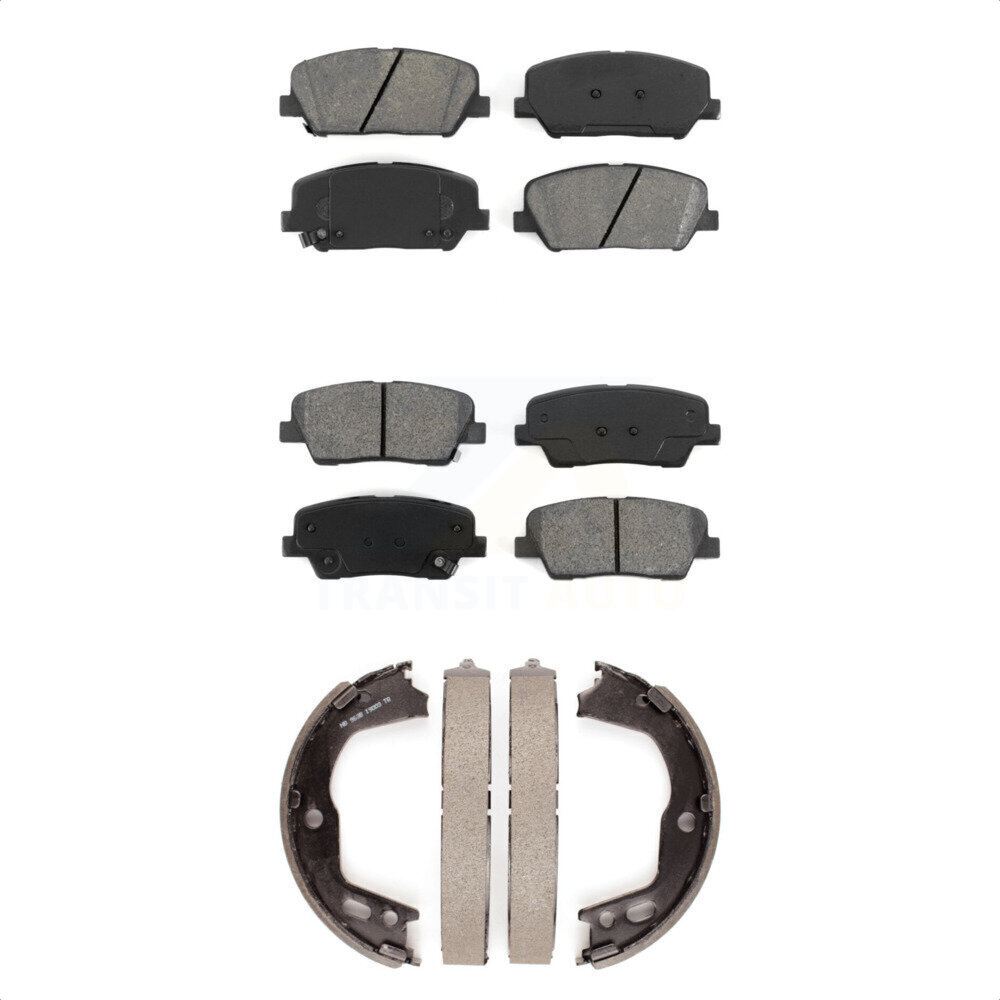 Transit Auto - KSN-100812 - Front and Rear Disc Brake Pad Kits