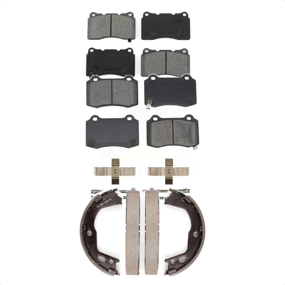 Transit Auto - KSN-100813 - Front and Rear Disc Brake Pad Kits
