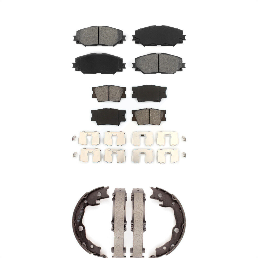 Transit Auto - KSN-100821 - Front and Rear Disc Brake Pad Kits