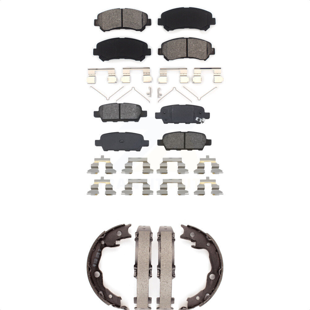 Transit Auto - KSN-100823 - Front and Rear Disc Brake Pad Kits