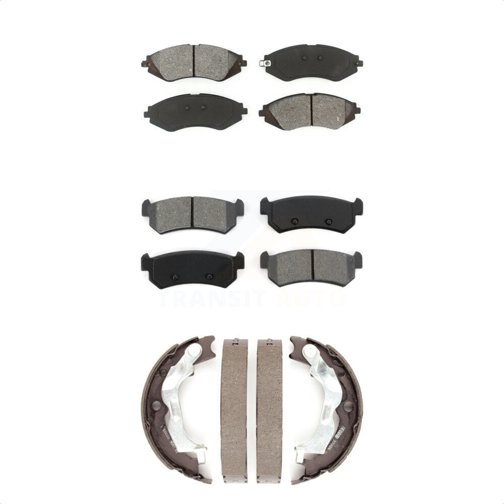 Transit Auto - KSN-100831 - Front and Rear Disc Brake Pad Kits