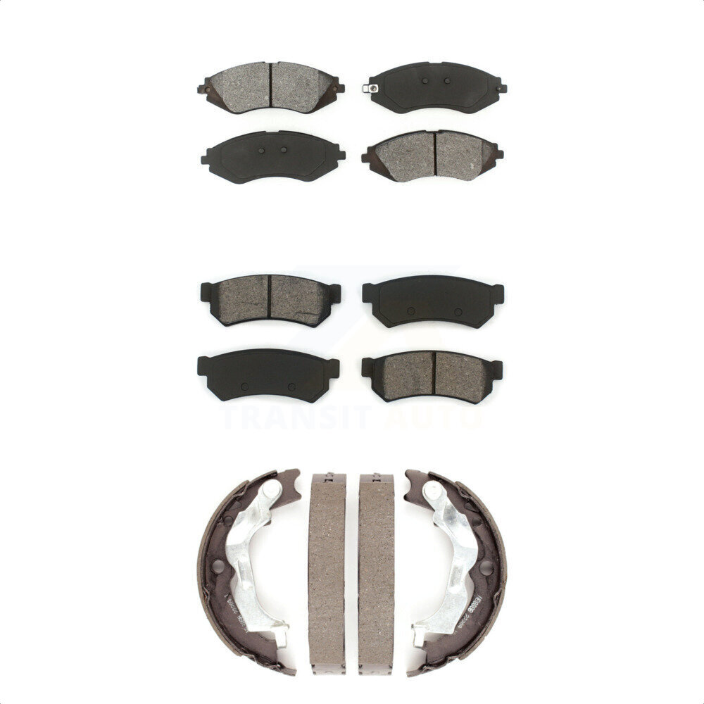 Transit Auto - KSN-100833 - Front and Rear Disc Brake Pad Kits