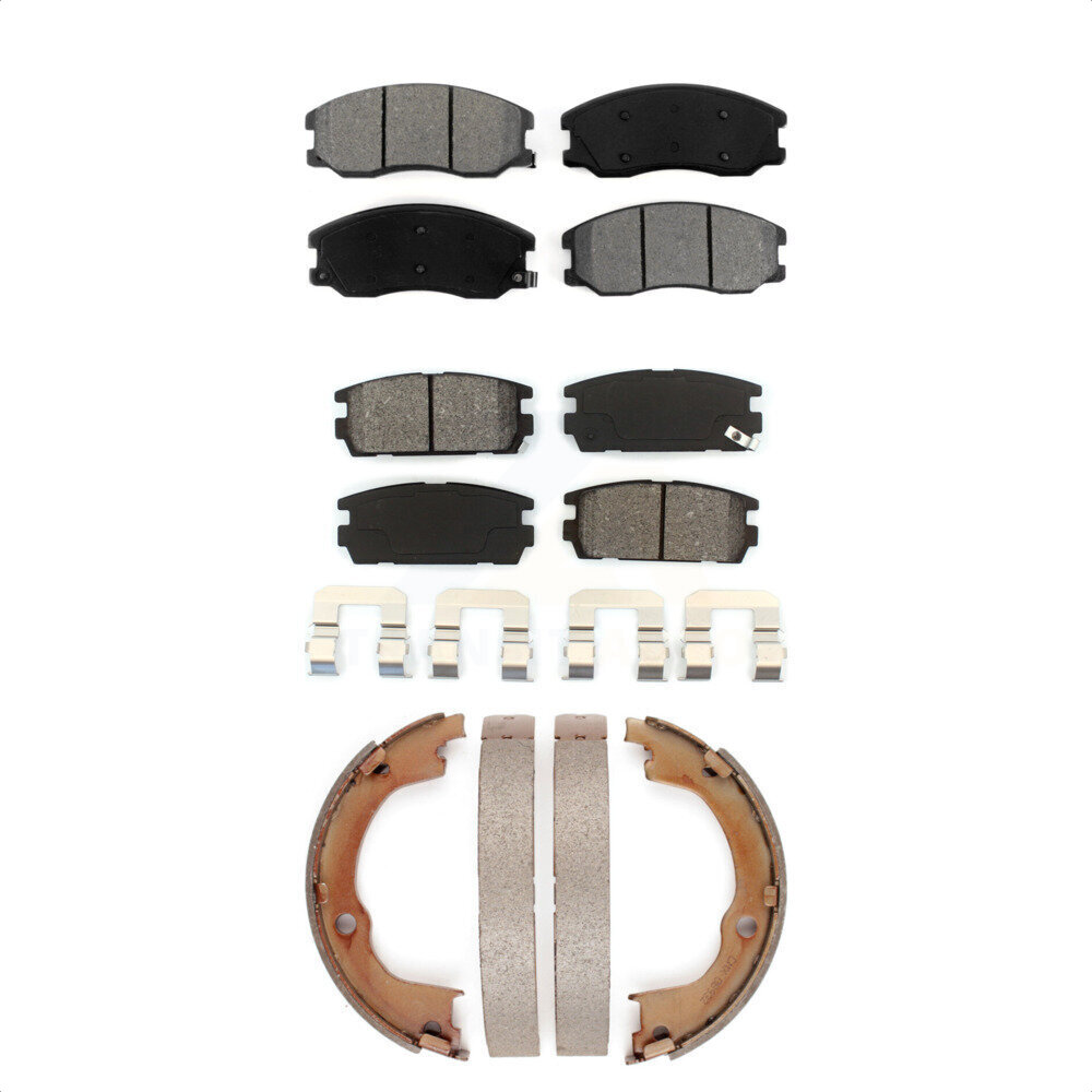 Transit Auto - KSN-100838 - Front and Rear Disc Brake Pad Kits