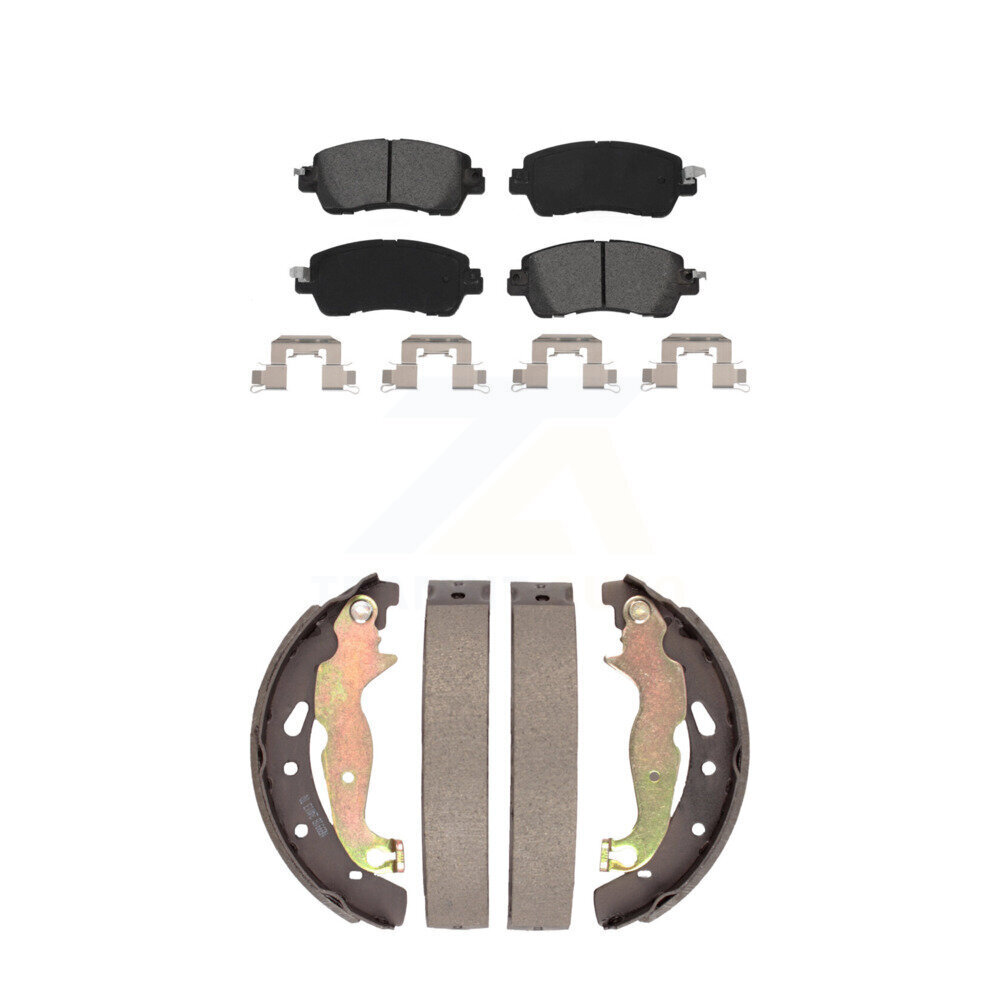 Transit Auto - KSN-100848 - Front and Rear Disc Brake Pad Kits
