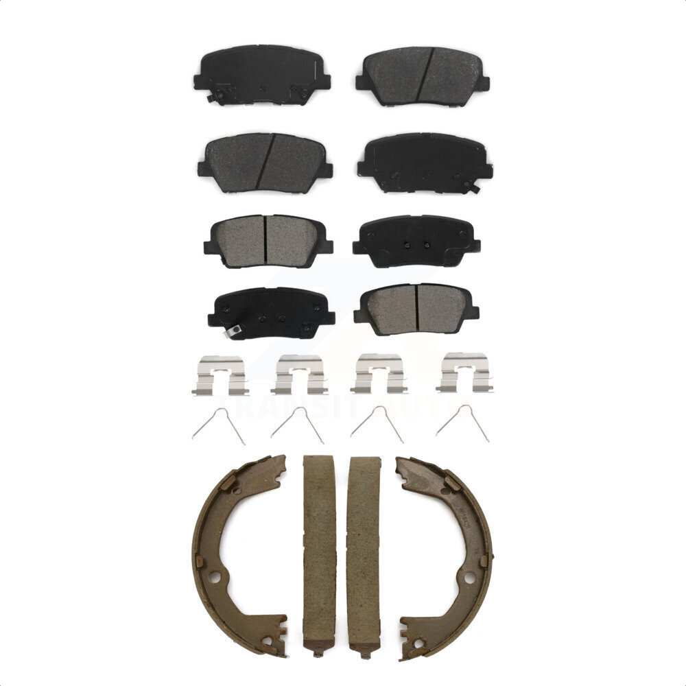 Transit Auto - KSN-100870 - Front and Rear Disc Brake Pad Kits