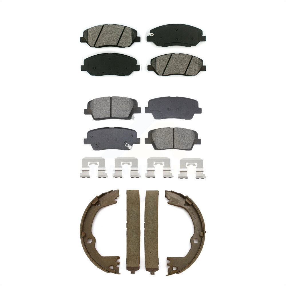 Transit Auto - KSN-100890 - Front and Rear Disc Brake Pad Kits