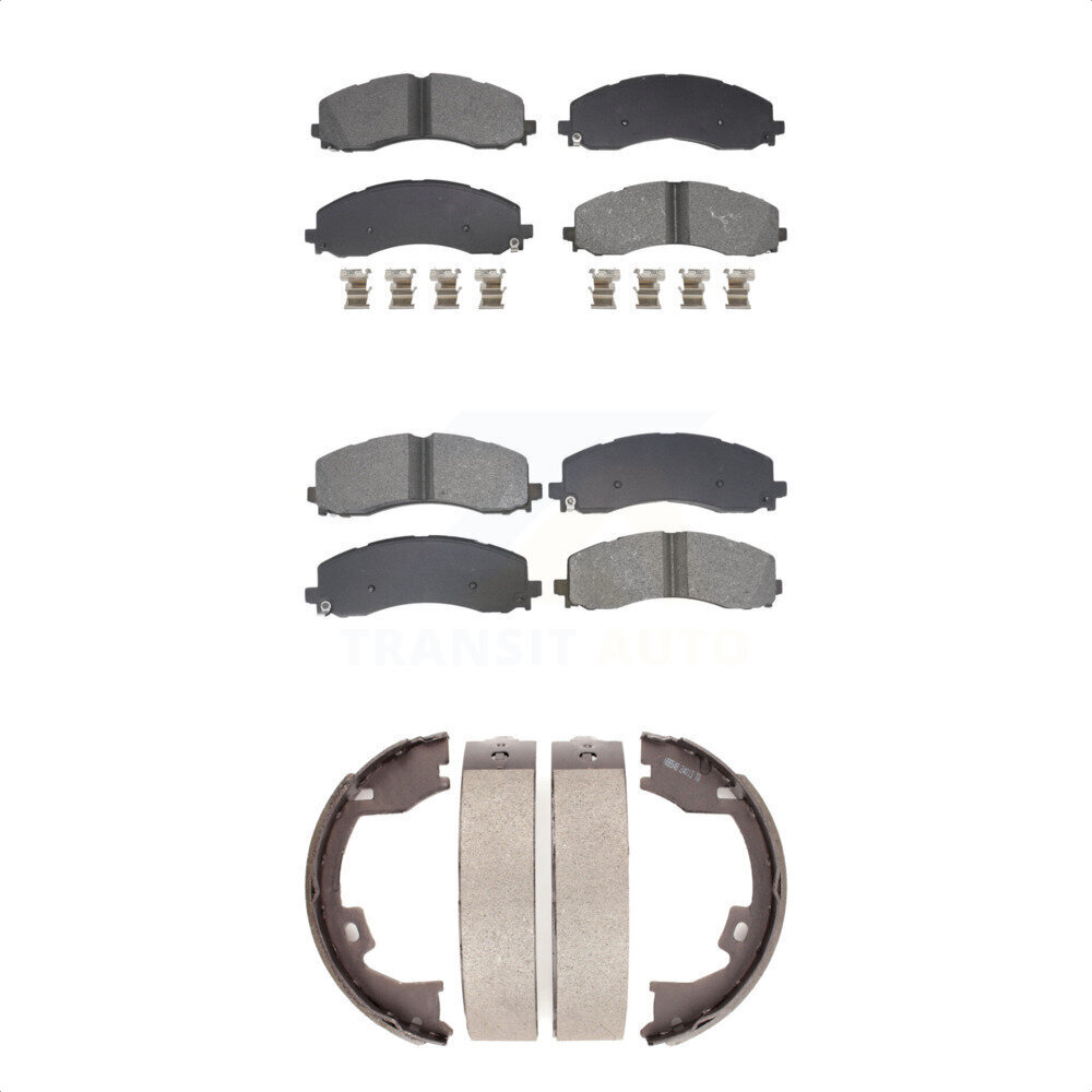 Transit Auto - KSN-100903 - Front and Rear Disc Brake Pad Kits