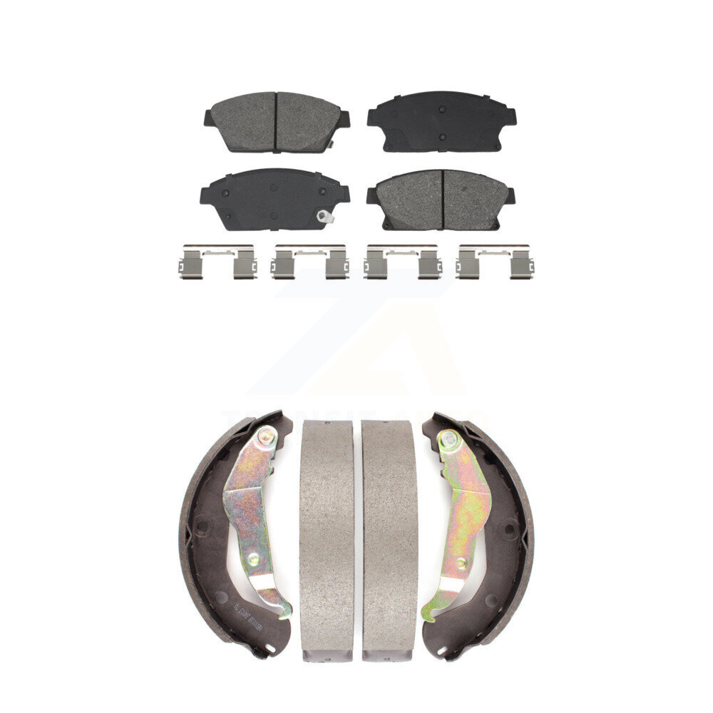 Transit Auto - KSN-100908 - Front and Rear Disc Brake Pad Kits