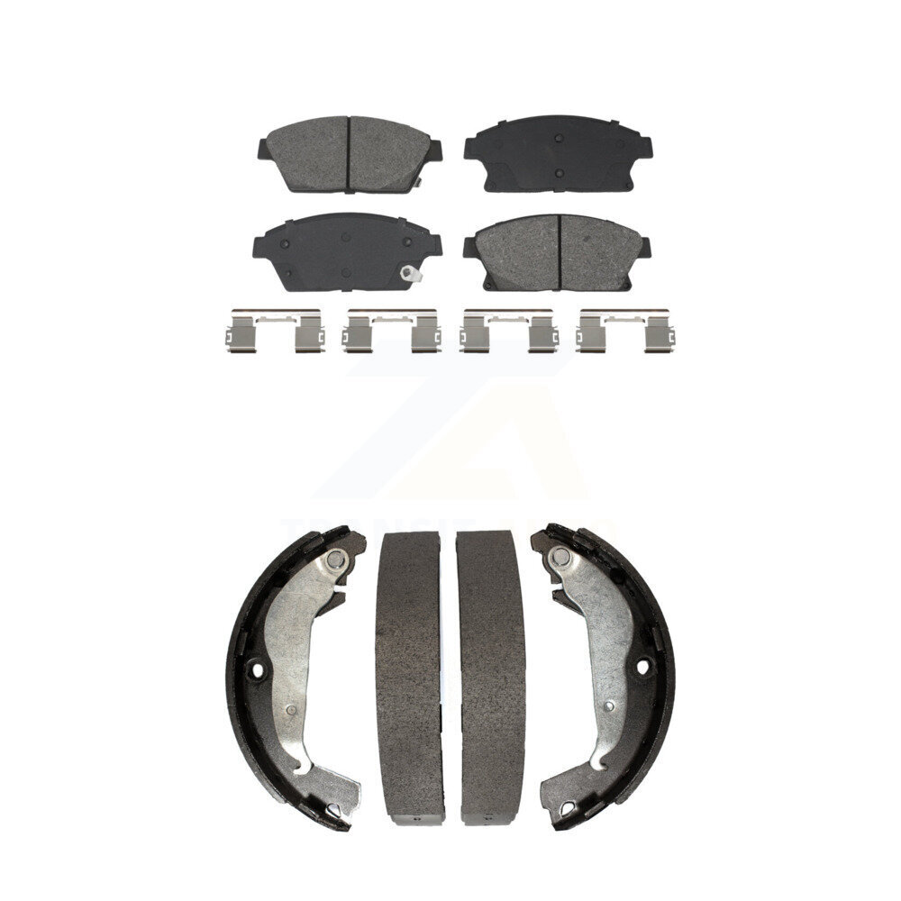 Transit Auto - KSN-100909 - Front and Rear Disc Brake Pad Kits