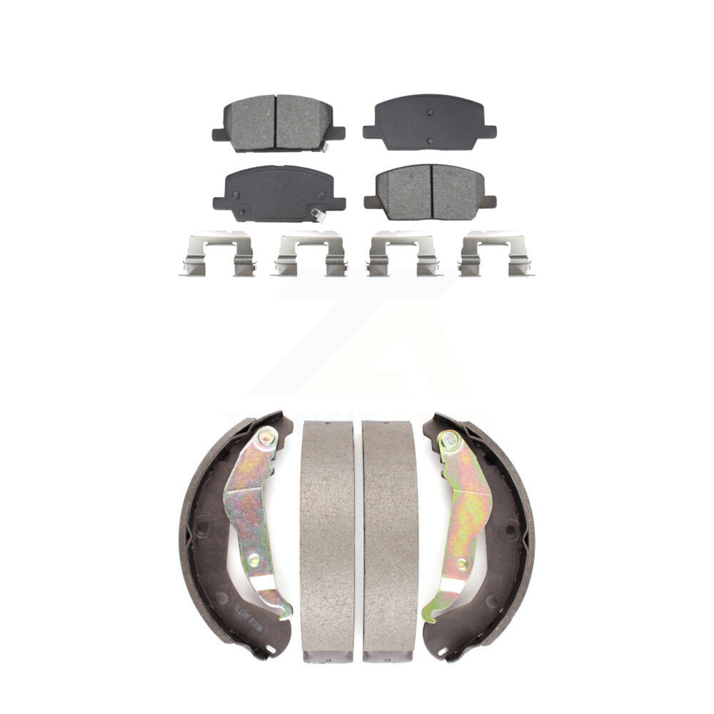 Transit Auto - KSN-100910 - Front and Rear Disc Brake Pad Kits